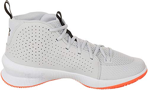 Under Armour Men's Jet 2019 Basketball Shoe, Halo Gray (105)/White, 10.5