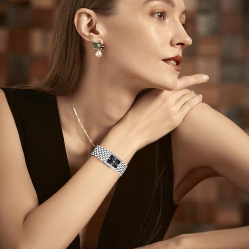Image of LIGE Watches for Women Luxury Ladies Quartz Wrist Watches with Stainless Steel Bracelet,Waterproof.Womens Casual Fashion Small Watch Bracelet