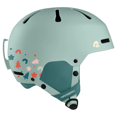 Image of Comstock Kids Ski & Snowboard Helmet with ABS Shell, EPS Impact Protection & 10 Cooling Vents - Adjustable Winter Sports Gear, Goggle Clip