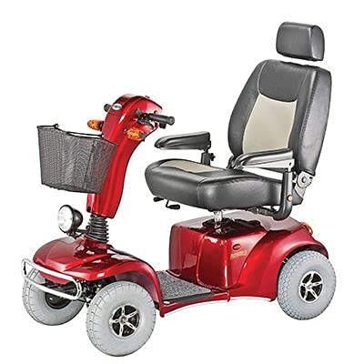 S341-1ARMU Pioneer 10 4-Wheel Scooter Red