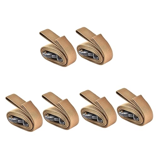 SOIMISS 6stücke Wiederverwendbare Gepäckgurte Strapazierfähige Und Verstellbare Reisetaschen-bänder Für Camping Und Sicheres Transportieren Von Gepäck