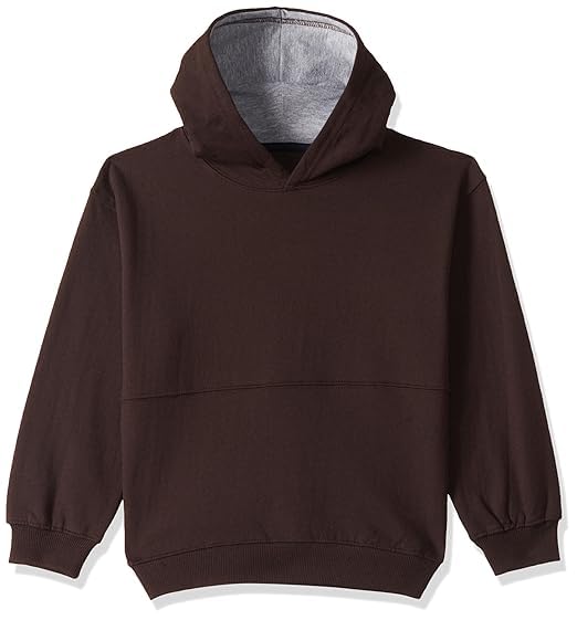 Image of T2F Boys Cotton Hooded Neck Oversized Fit DropShoulder Sweatshirt