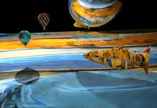 Hoping for the Best tableau sur toile GerRit poster inspirant 58x90cm pour intérieur