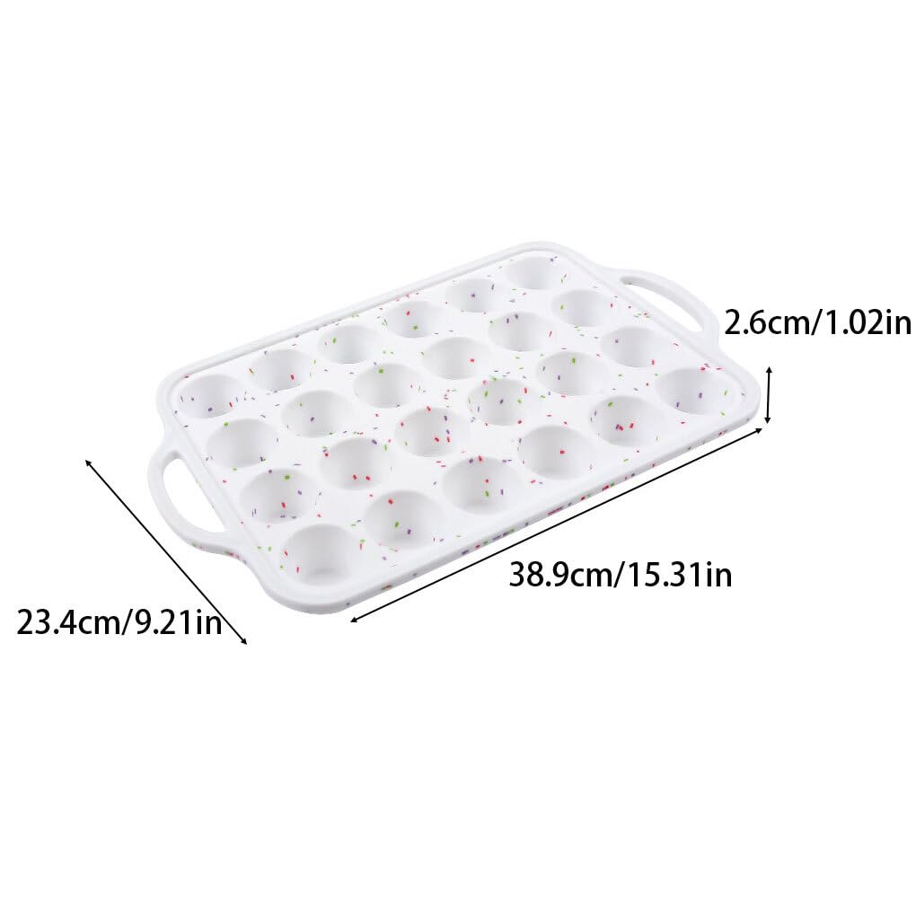 Mini moldes para cupcakes, silicona de calidad alimentaria, Mini moldes para muffins seguros y saludables, molde de silicona para Mini muffins, Gel de sílice, color arroz