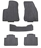 TMB Motorsports Floor Mats for 2011-2018 Porsche Cayenne Black Rubber All Weather Custom Fitment