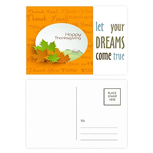 Tarjetas de agradecimiento animadas para decorar tu mesa de Acción de Gracias
