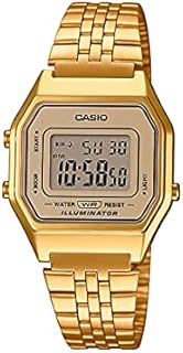 Casio Collection DamenRetro Armbanduhr LA680WEGA-9ER