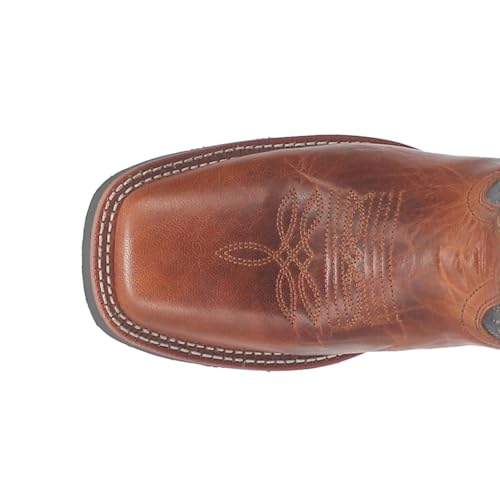 Laredo Mens Ross Square Toe Casual Boots Mid Calf - Brown4