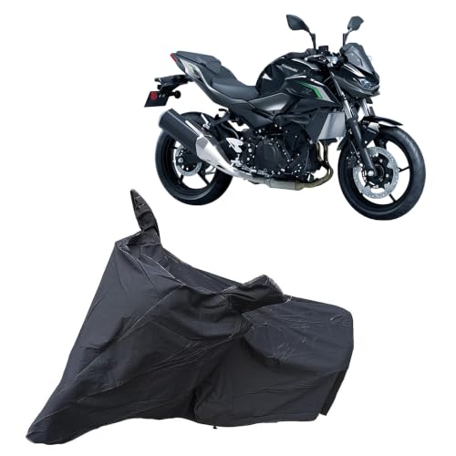 Image of Kawaski Z500 Waterproof Bike Body Cover | Snow + Sun & Dust Protection Easy to Clean + Belt with Lock