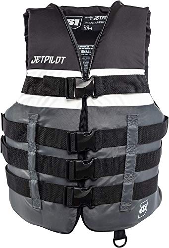 Jetpilot Life Jacket. S1 Nylon Mens Coast Guard Approved Life Vest PFD