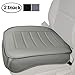 Big Ant Weich Sitzauflagen Auto Autositzbezug Autositzberzüge Sitzkissen Auto Sitzauflagen für Auto Vordersitze mit PU-Leder (Grau)