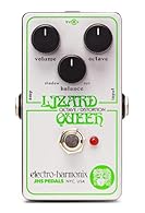 Unique transistor-based octave fuzz distortion circuit designed by Josh Scott Blendable Octave to dial in the analog octave chaos Balance control adjusts between smooth sustaining tones and raspy fuzz tones 1970s Electro-Harmonix graphic designed by ...
