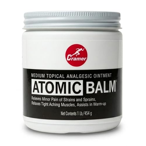 Image of Cramer Atomic Balm, Medium Strength Warming Pain Reliever for Relieving Minor Pain From Strains & Sprains, Relaxing Tight Muscles, & Assisting in Warm-Up for Athletes, Relieve Joint & Arthritis Pain