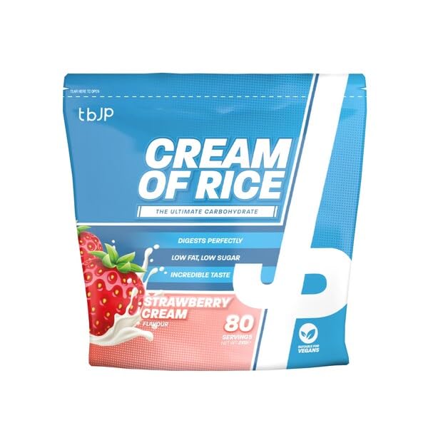 Trained by JP Cream of Rice, Strawberry Cream – 2000 g