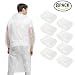 JTENG Emergency Rain Poncho 8 Packs Disposable Assorted Unisex Emergency Rain Poncho Waterproof Reusable Rain Coats With Hoods - Perfect For Festivals, Camping & Theme Parks