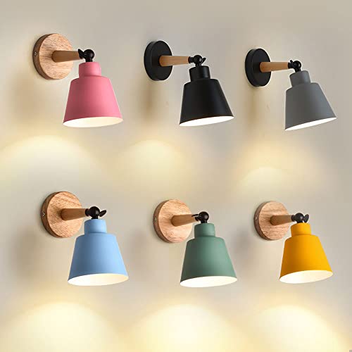 Luces de pared modernas de estilo nórdico para iluminar el dormitorio de forma elegante y sutil 4
