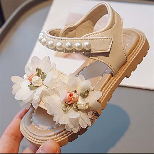sfdgfhyf Boys Girls Home Foot Warmer Toddler Girl Shoes Breathable Shoes Girl Flower Decorative Sandals Soft Soled3