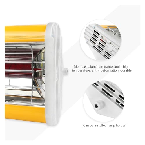 Lámpara infrarroja de 1000W para solucionar el secado lento de la pintura de tu coche en casa 4