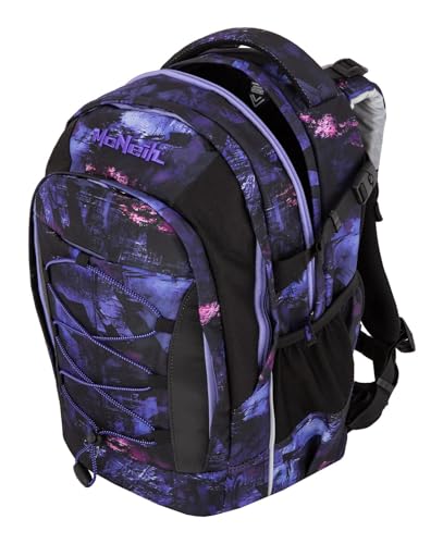 McNeill Luca School Backpack Midnight sac d'école robuste de qualité supérieure - 4