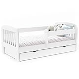 IDMarket Lilia - Cama infantil 80 x 160 cm, 1 cajón de almacenamiento con...