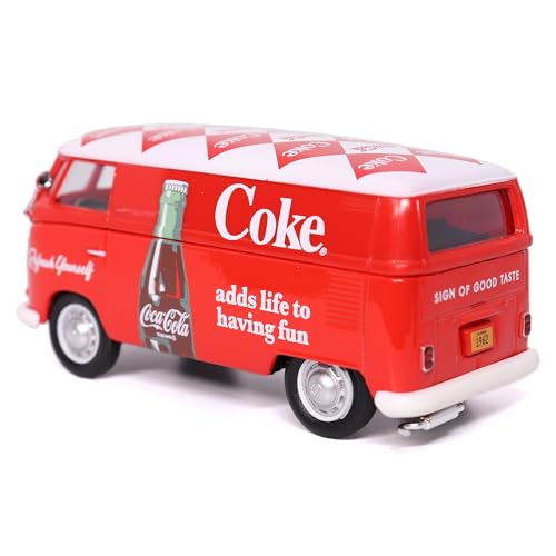 Modelo a escala 1:43 Volkswagen Cargo Van Coca-Cola miniatura 5