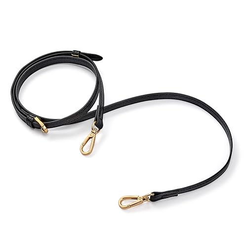 Eviznbou Bretelle de transport, Bandoulière pour sac, Sacs à main, Gold/Black