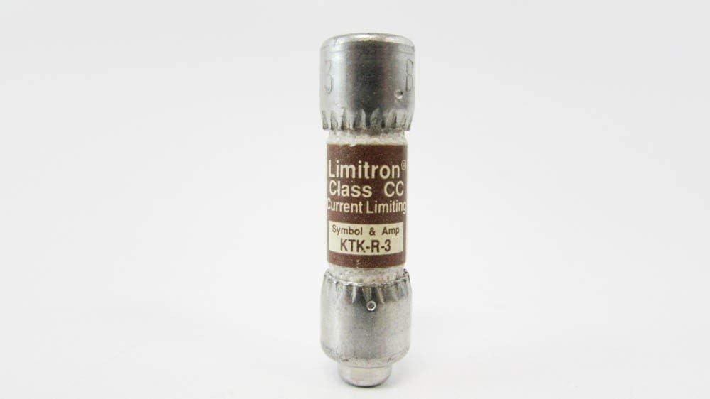 COOPER BUSSMANN KTK-R-3 Fuse, 3A, 600V, Fast Acting