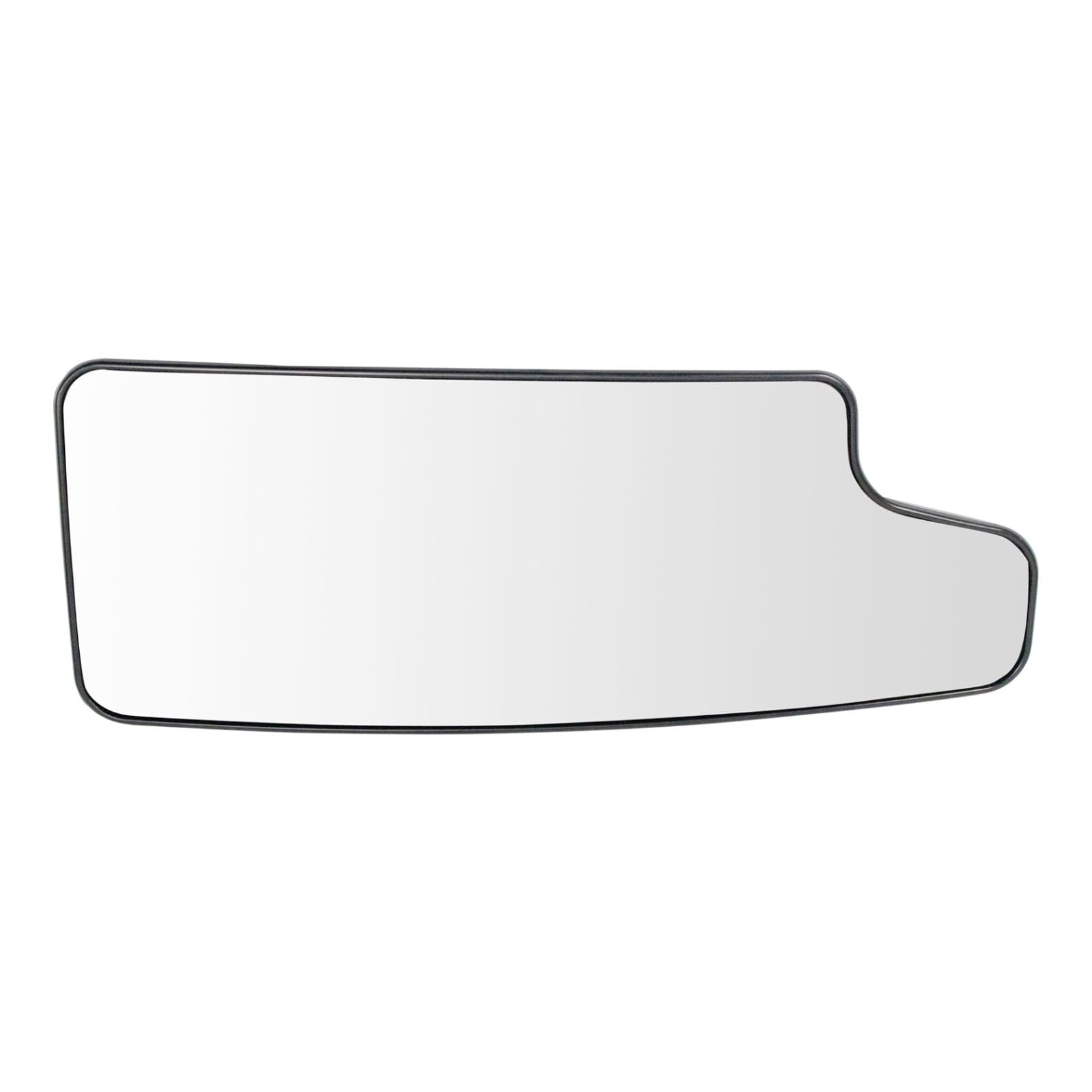 Passenger Side Lower Mirror Glass Compatible with 2020-2021 Silverado 1500 2500 3500 Sierra