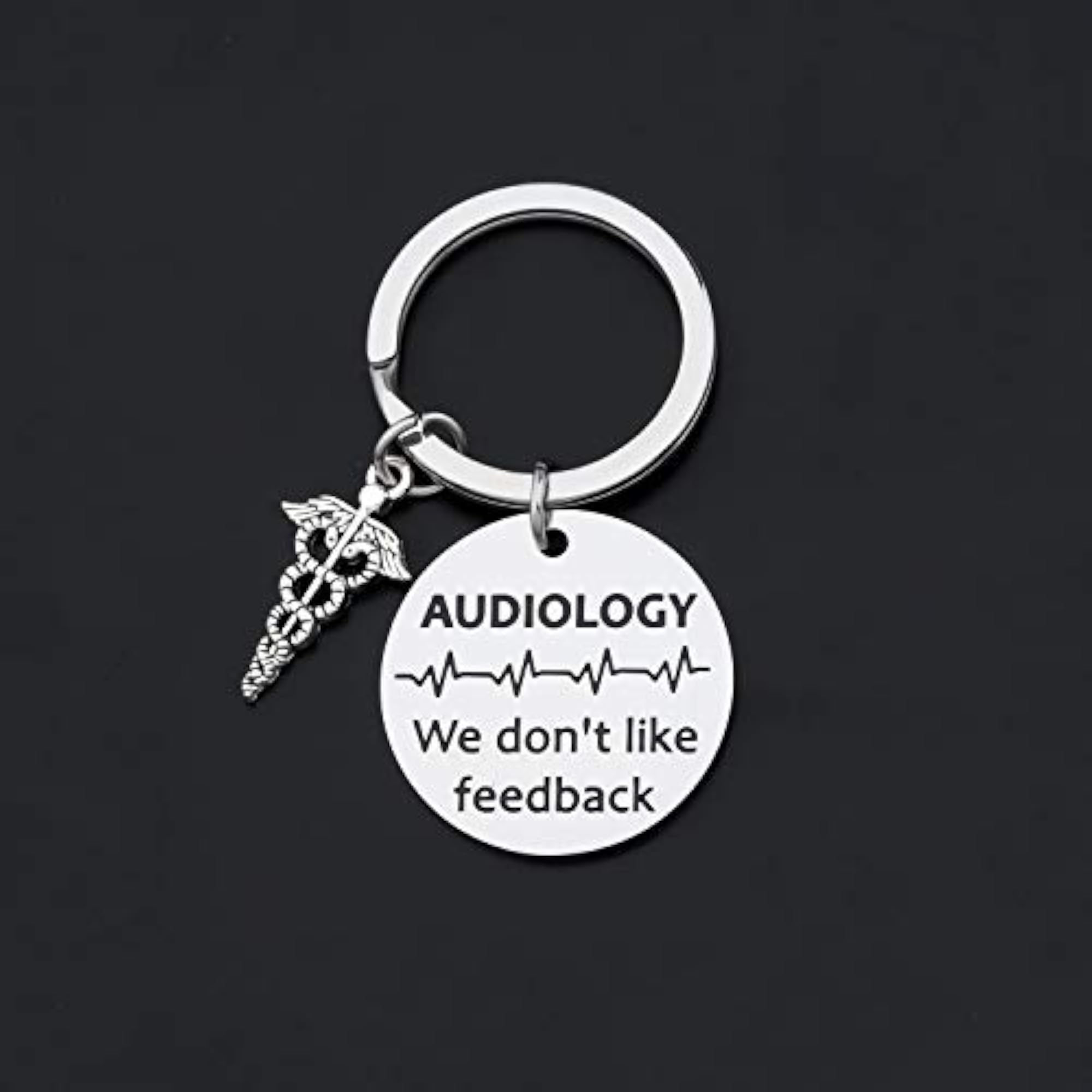 Audiologist Graduation Keychain Gift, Inspirational