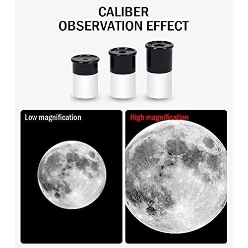Telescopio astronómico 76/700 para niños con 3 oculares HD miniatura 2