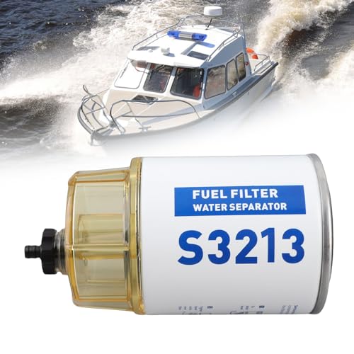 Séparateur D'eau De Carburant, Séparateur D'eau De Filtre à Carburant Avec Bol Transparent, Remplacement pour 35-60494-1, S3213, B32013, 18-7932-1,18-7932,18-7928-1,18-7928,35604941