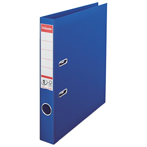 Esselte624071 50mm Lever Arch File Polypropylene A4 Blue (Pack of 10)