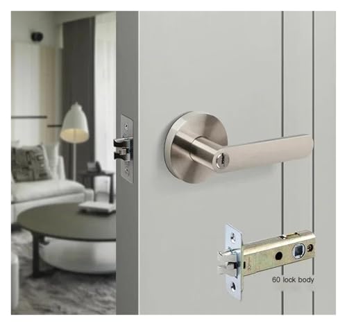 Cerraduras para puertas interiores F1: evite ruidos y asegure espacios de 35-50 mm 3