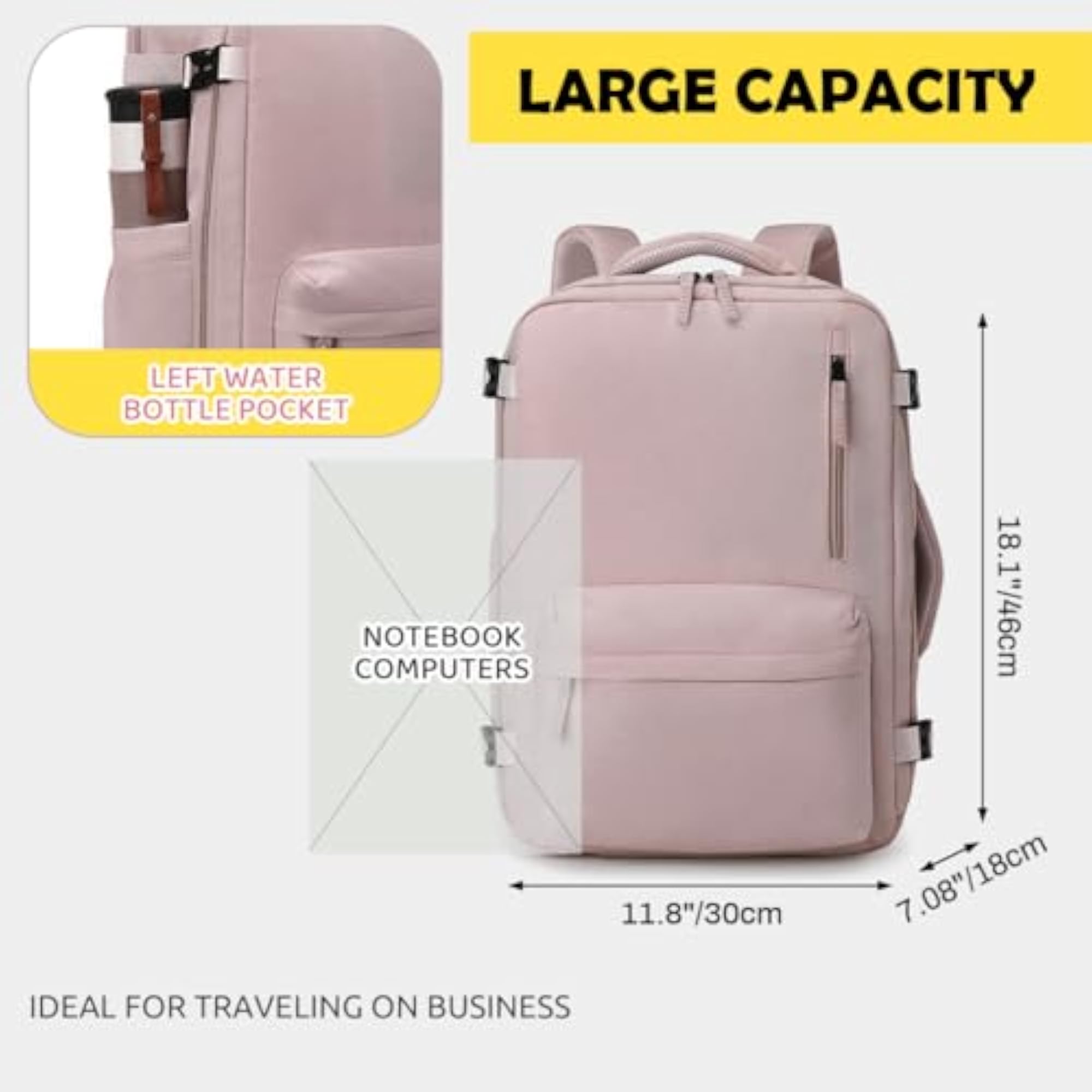 Travel Backpack for Women 15.6'' Laptop Backpack