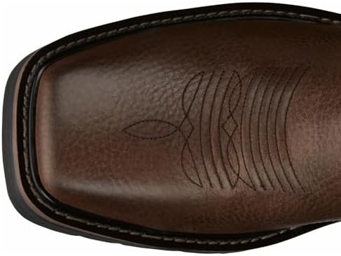 Justin Men's Driller Western Work Boot Steel Toe Dark Brown 7.5 EE US | Image 3