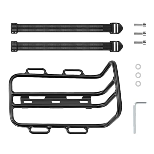 Porte-cargo de fourche vélo avec support rigide pour sacoches latérales