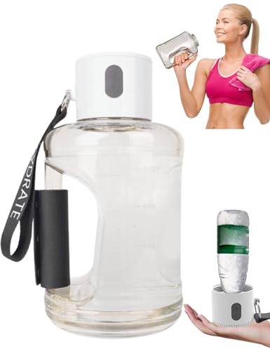 Sxhlseller Hydrogen Water Bottle con design sportivo da 1,5 l, generatore di acqua di idrogeno SPE PEM High Technology Waterionizer, bottiglia di ionizzatore d'acqua fitness per viaggi, palestra a