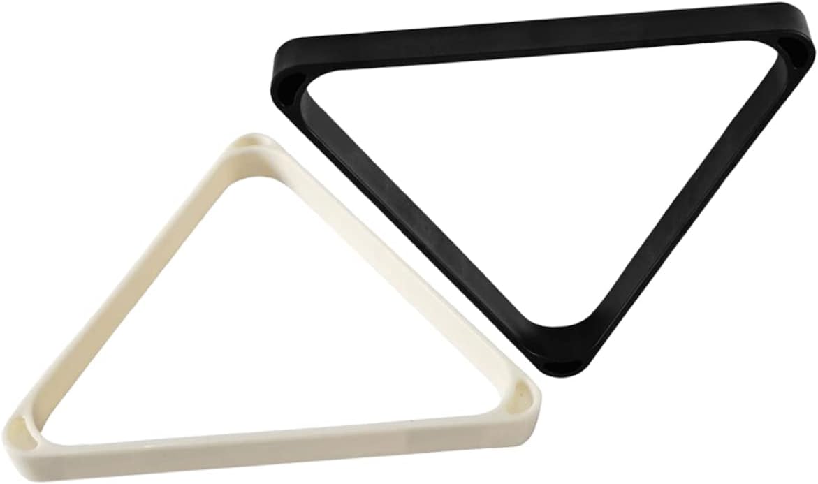 POPETPOP 2Pcs Triangle Billiard Rack Durable Pool Table Ball Organizer for Home Party Club Use Design for Billiard Balls for Pool Enthusiasts