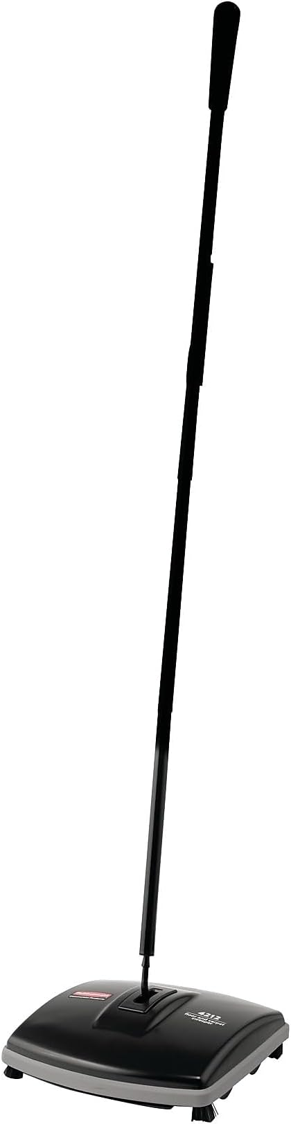 Rubbermaid Commercial Products FG421288BLA 421288B Executive Series Galvanized Steel Floor and Carpet Sweeper, Black/Yellow