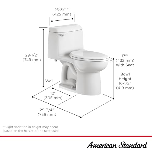 American Standard 613AA001.020 Champion 4 One-Piece Toilet thumb #3