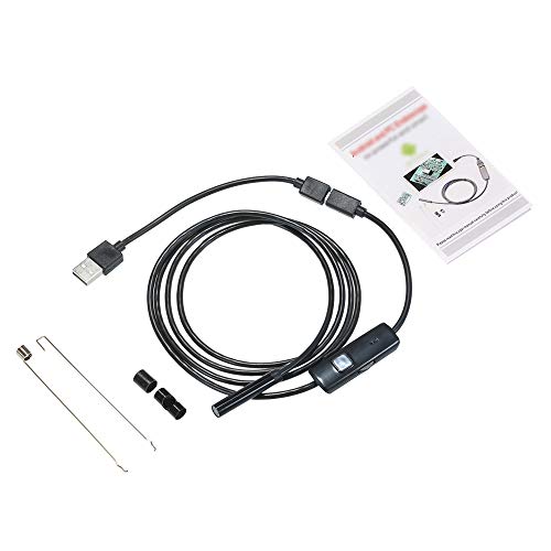 DECDEAL 7 MM 6 LED Lente Endoscópio IP67 À Prova D 'Água Inspeção Endoscópio Tubo de Cobra Fio Câme