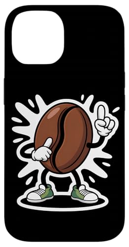 ダンシングコーヒー 豆 楽しいコーヒー スマホケース iPhone 14 用