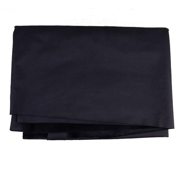 hometail Men's Pure Cotton Unstitched Shirt Fabric Piece Suitable for All Occasion For Men All Weather Fabric (Black, 2-Meter For Half Sleeve Shirt)-picture-41