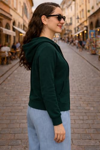 Image of FUNDAY FASHION Women's Trendy Fleece Zipper Sweatshirt with Hoodie for Women
