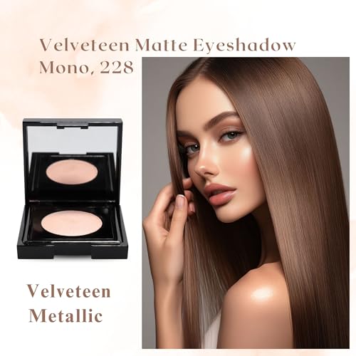 Velveteen Matte Eyeshadow Mono - 228 By GA-DE For Women - 0,105 Oz Eye Shadow - 2