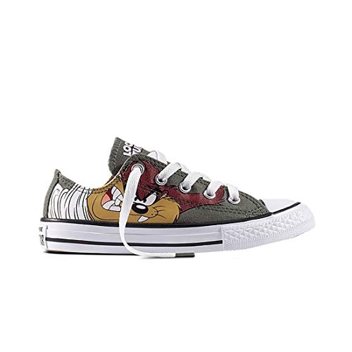 MAIKAIRUI ConverseCHUCK Taylor - Bugs Bunny - Baskets Basses - Olive Submarine/White/Black