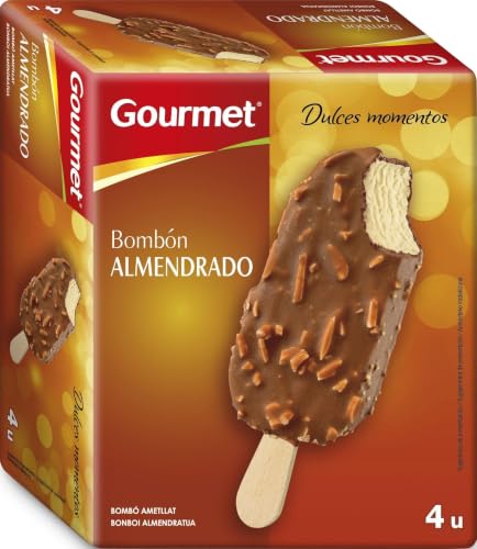 Marca Blanca - Gourmet Helado Bombón Almendrado, 340g