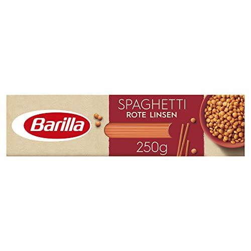 Barilla Pasta de Legumbres, Spaghetti Lenteja Roja, 250g