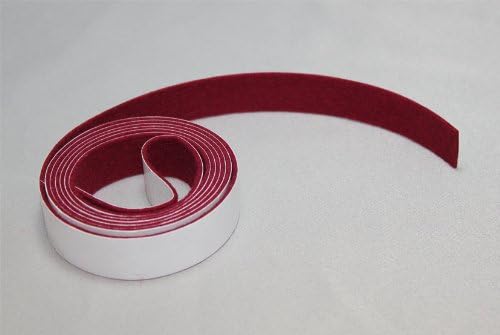 Maroon Piano Self-adhesive Nameboard Felt
