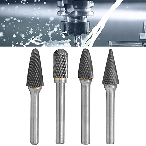 Set de 4 Fresas de Carburo 12mm Mango 1/4 Inch miniatura 3